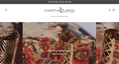 Desktop Screenshot of marthaduran.com